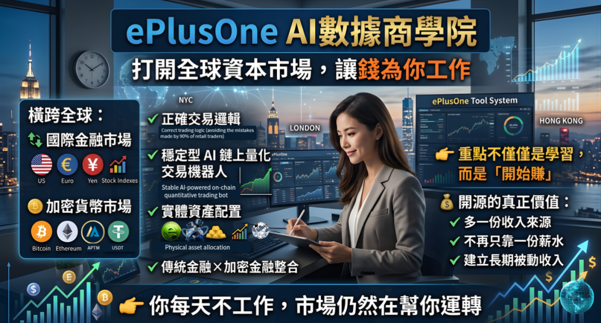 🚀【開源】ePlusOne AI數據商學院