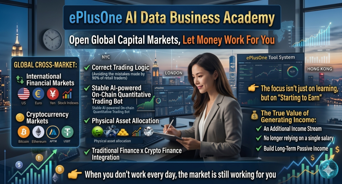 🚀【Increase Income】ePlusOne AI Data Business Academy